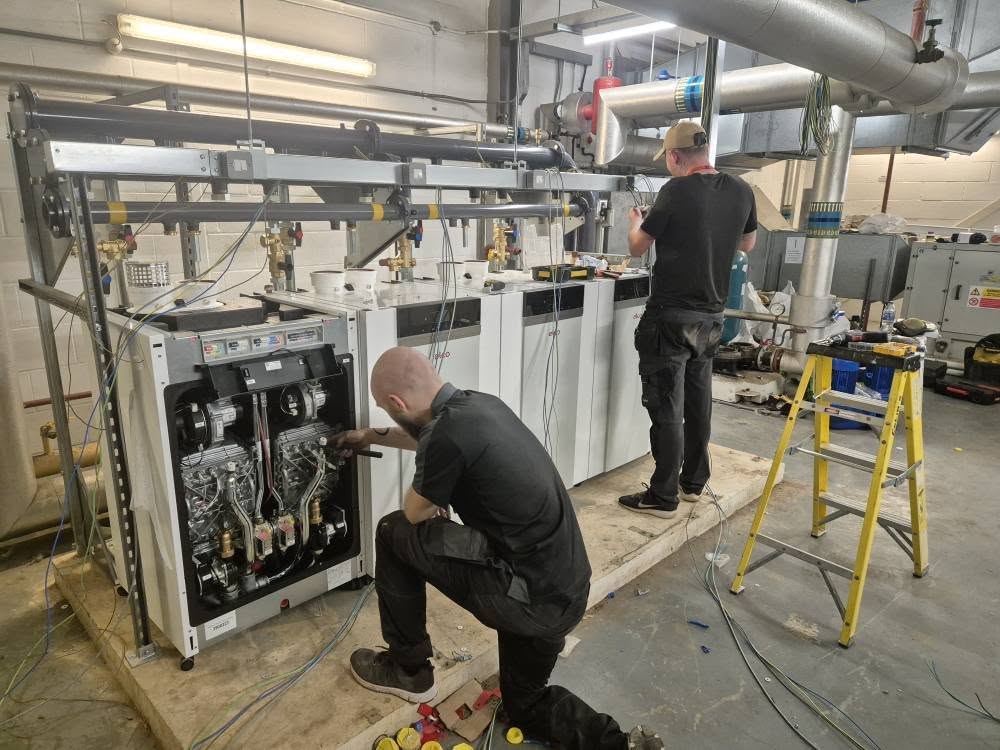 Boiler installation project